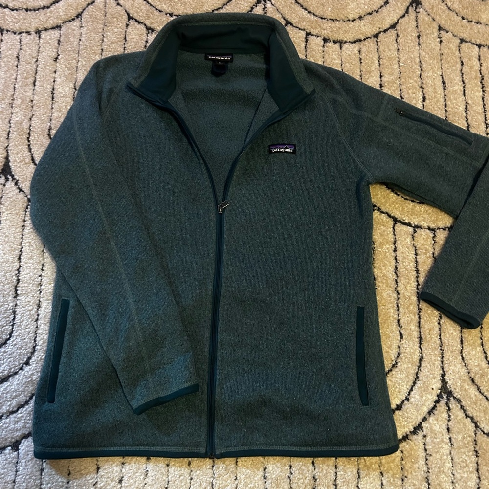 Patagonia Woman’s Teal Fleece Jacket